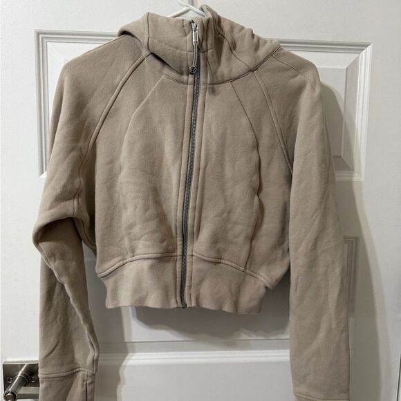 lululemon athletica Jackets & Blazers - Lululemon Scuba Full Zip Cropped Hoodie